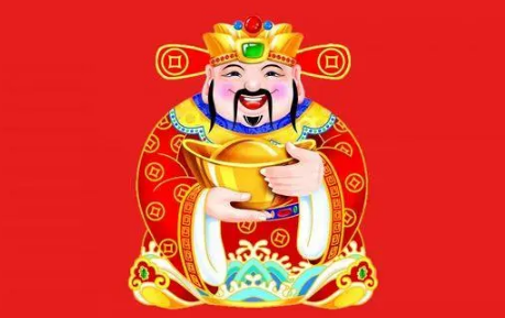 墙上贴财神爷画算供吗_财神