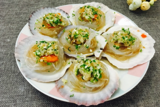 扇贝不去内脏可以直接蒸吗_扇贝