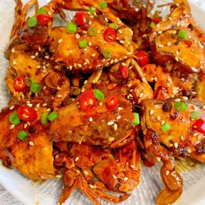 螃蟹怎么做好吃又简单方便（好吃到吮指的香辣蟹做法）
