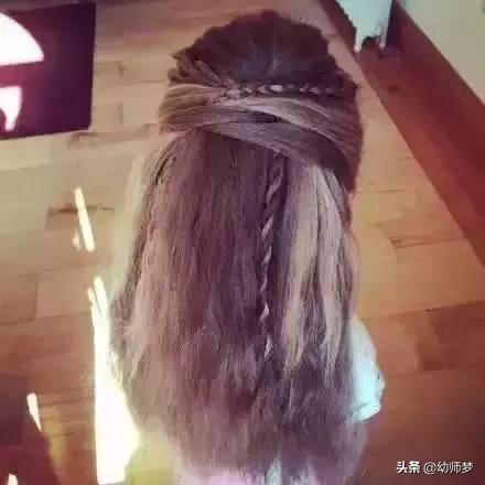 小女孩发型图片绑扎？简单又漂亮的小女孩发型