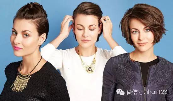 短发怎么扎好看图片？编扎梳图解大全