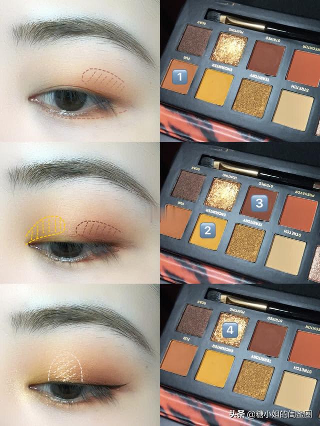 单眼皮怎样画眼妆简单又漂亮？单眼皮眼睛放大的眼妆教程