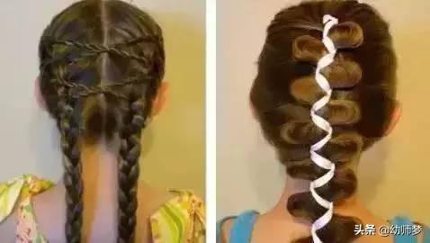 小女孩发型图片绑扎？简单又漂亮的小女孩发型
