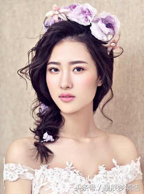 新娘发型图片大全？十二星座唯美新娘发型