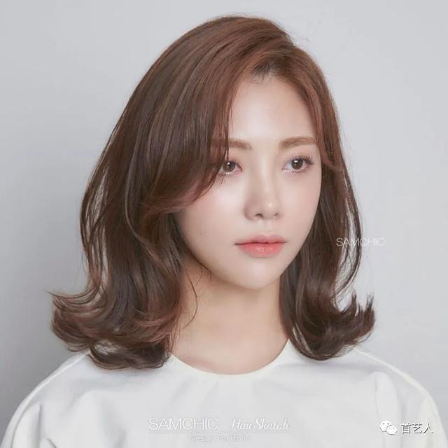 中发烫发发型图片女？中短发卷度推荐