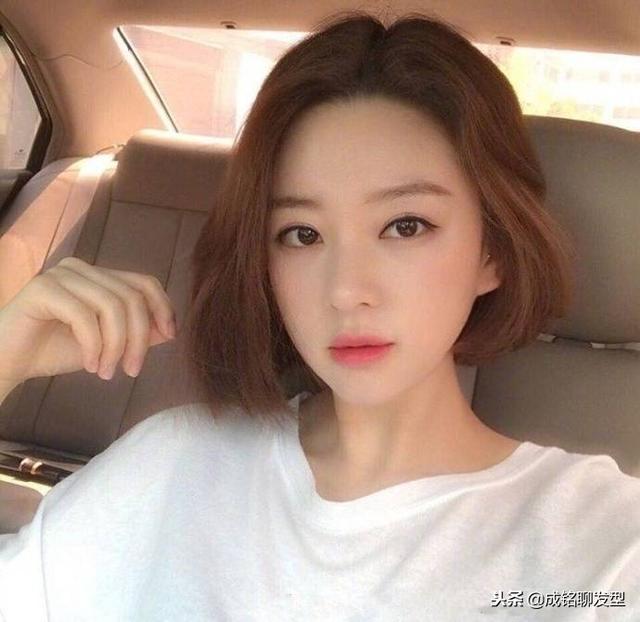 瓜子脸剪什么发型好看图片女？适合瓜子脸的简单发型图片
