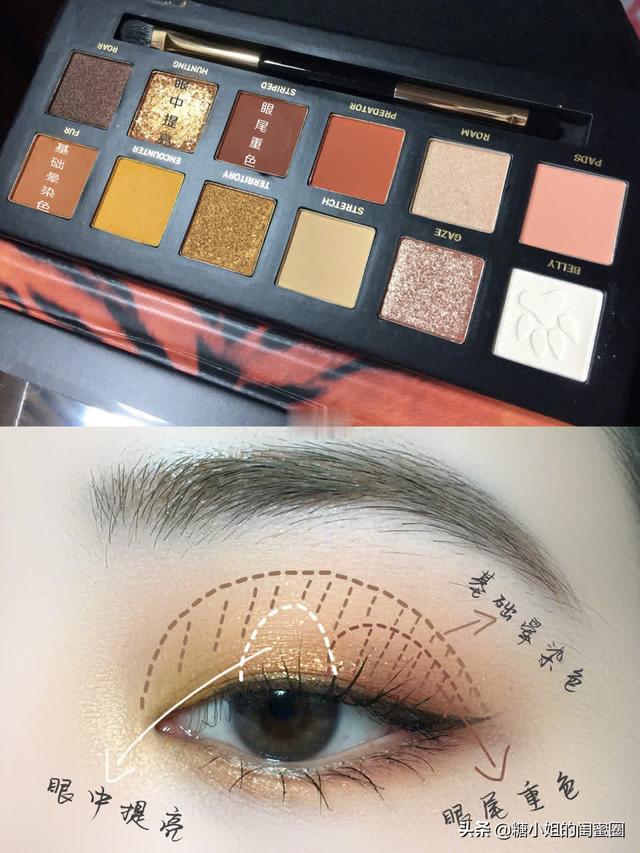 单眼皮怎样画眼妆简单又漂亮？单眼皮眼睛放大的眼妆教程