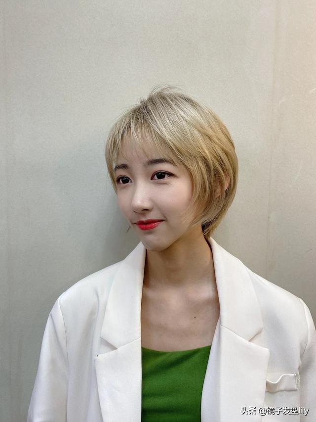 短头发发型图片女？15款很值得尝试