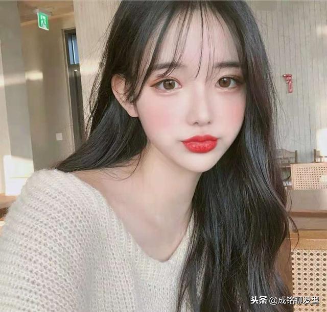 瓜子脸适合的刘海发型图片？瓜子脸适合什么发型