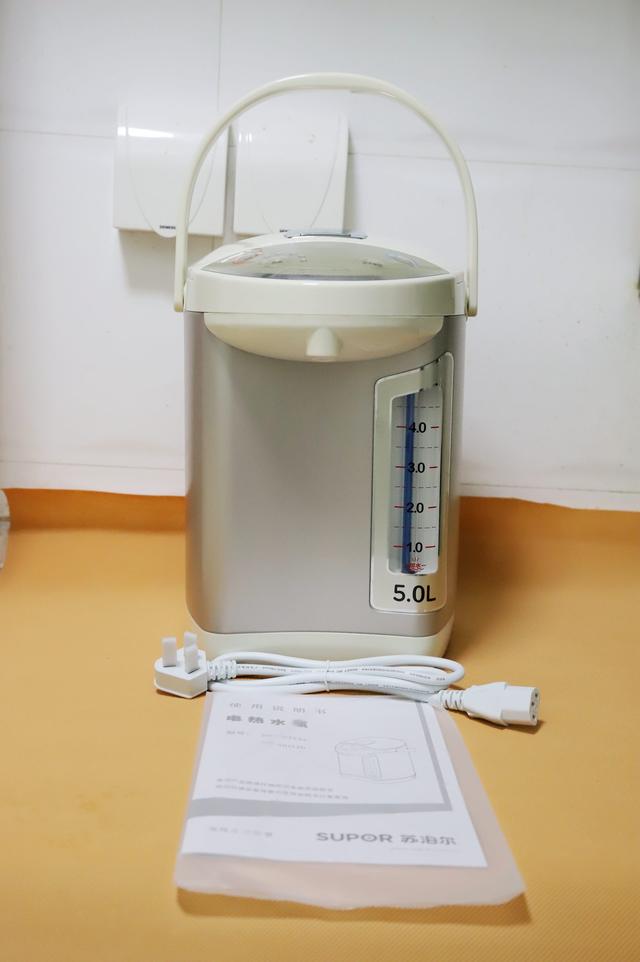 苏泊尔热水壶怎么样？苏泊尔5L电热水瓶居家评测