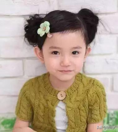 小女孩发型图片绑扎？简单又漂亮的小女孩发型
