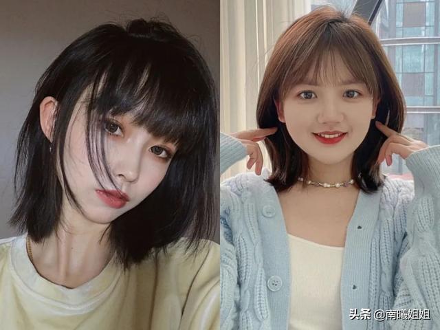 好看的短发发型女生图片？今年流行这4种短发发型