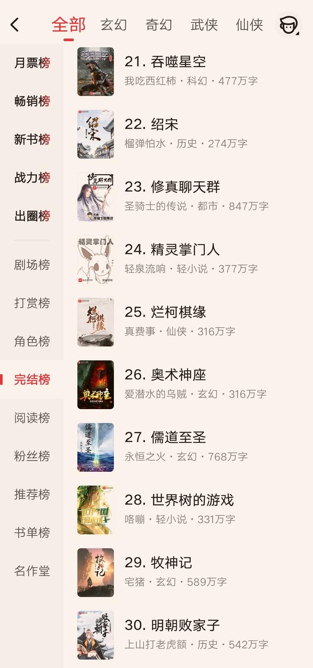 好看的小说完本推荐？30本热门完结小说一网打尽