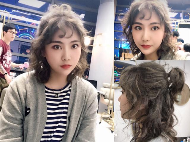 方便面发型图片女？5款换上显脸小更时髦