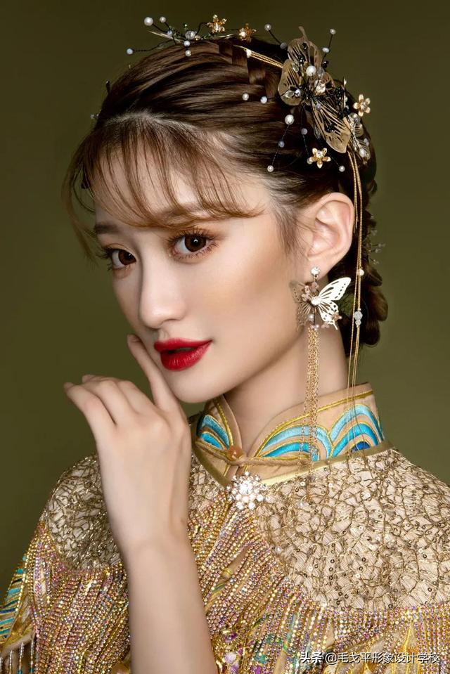 新娘妆容造型图片？18款绝美中式新娘造型