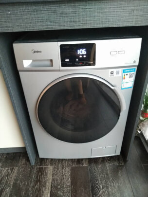 外观展示美的MD100VT13DS5滚筒洗衣机好不好用？谁来讲讲？