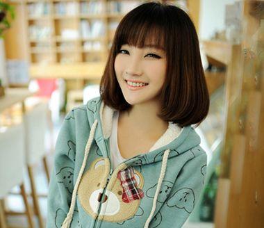 女中学生短发发型图片？10款好看甜美的女学生发型