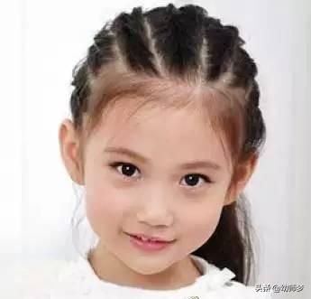 小女孩发型图片绑扎？简单又漂亮的小女孩发型