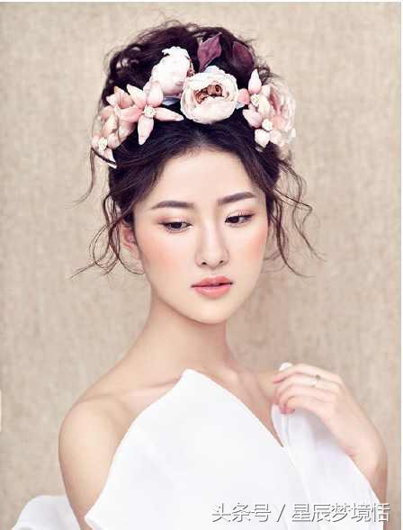 新娘发型图片大全？十二星座唯美新娘发型