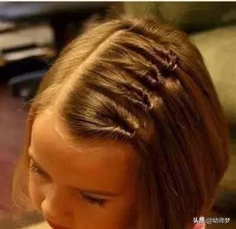 小女孩发型图片绑扎？简单又漂亮的小女孩发型