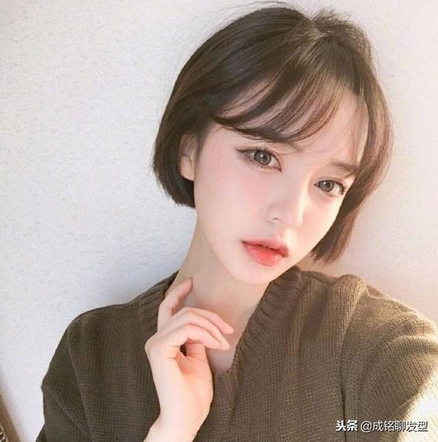 瓜子脸剪什么发型好看图片女？适合瓜子脸的简单发型图片