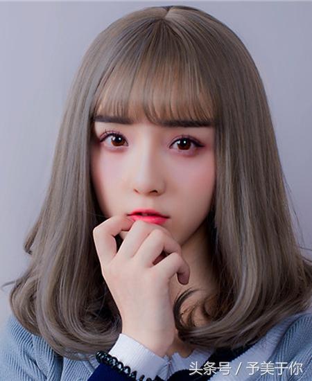 齐肩中短发梨花头发型？梨花烫中短发型图片