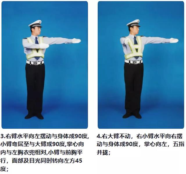 交通警察的手势有哪些？最全的交通指挥手势