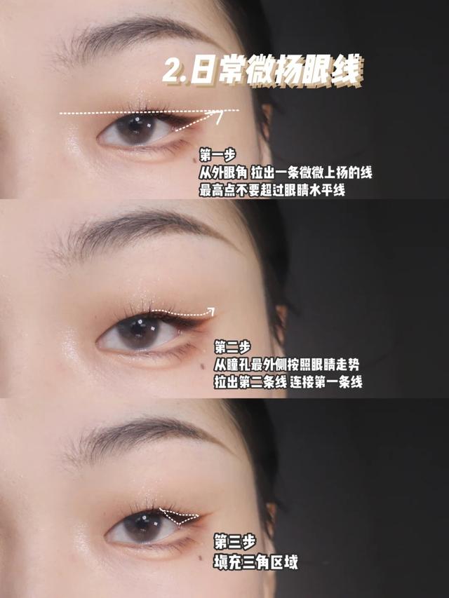 单眼皮画眼线的步骤图解？单眼皮如何画眼线