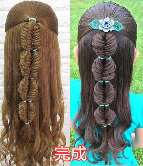 小女孩发型图片编发简单？3款超详细图解教你分分钟学会