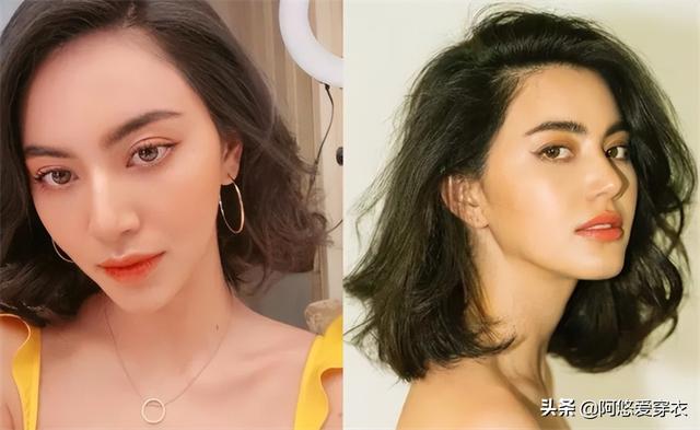 齐肩发型图片女减龄？最近流行的发型锁骨发