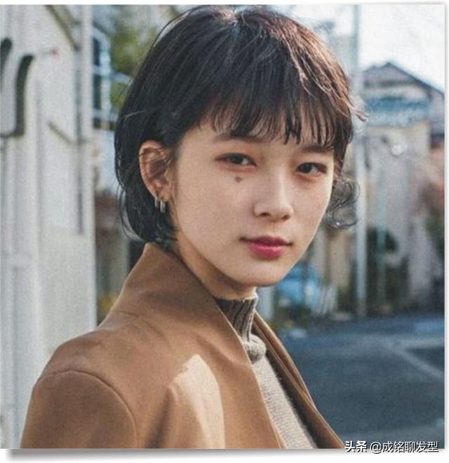 女生帅气短发发型图片？女生个性的中性风短发