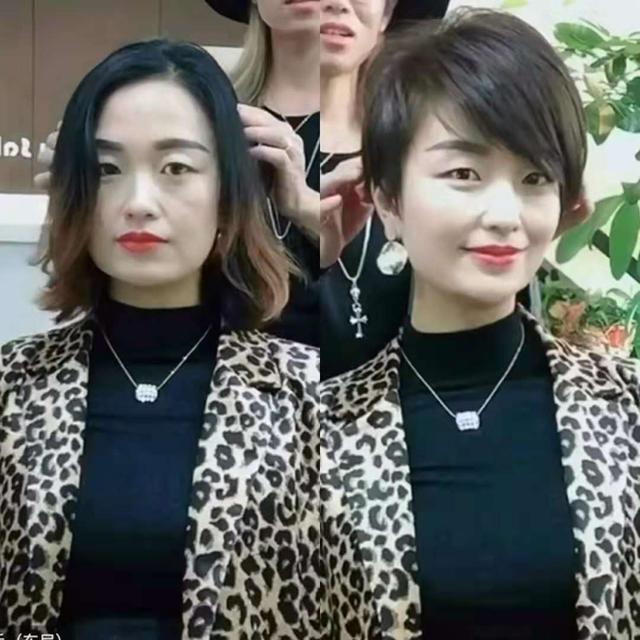 短发发型图片女圆脸？推荐六款五五分短发