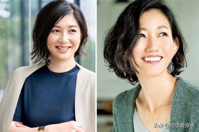 女人头型图片短发？4款短发烫洋气又好看