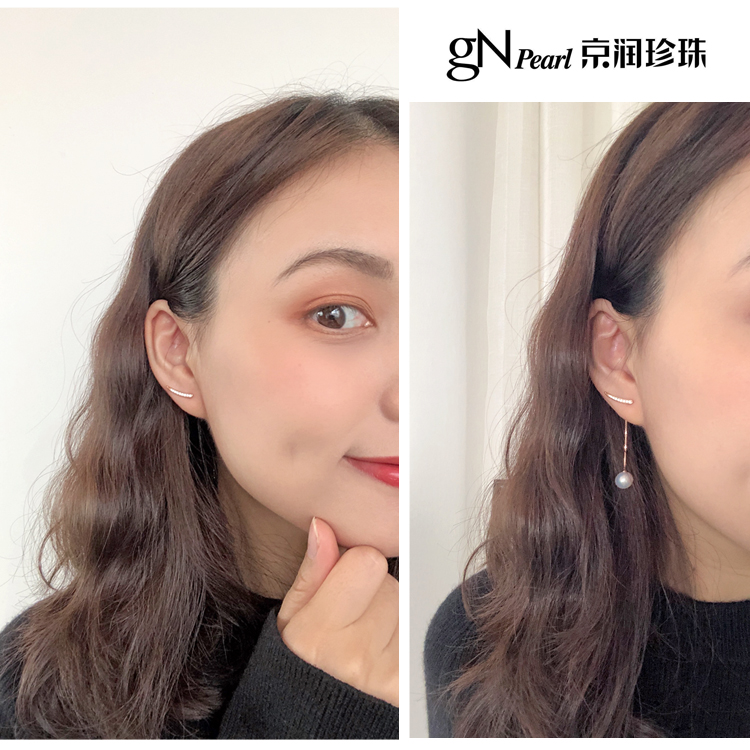 珍珠吊坠耳环,除了瘦,还很时尚吗? 珍珠吊坠耳环,除了瘦,还很时尚吗?